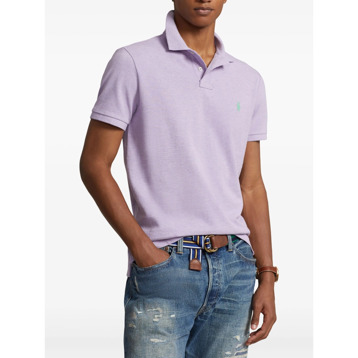 cotton polo shirt - Img 3