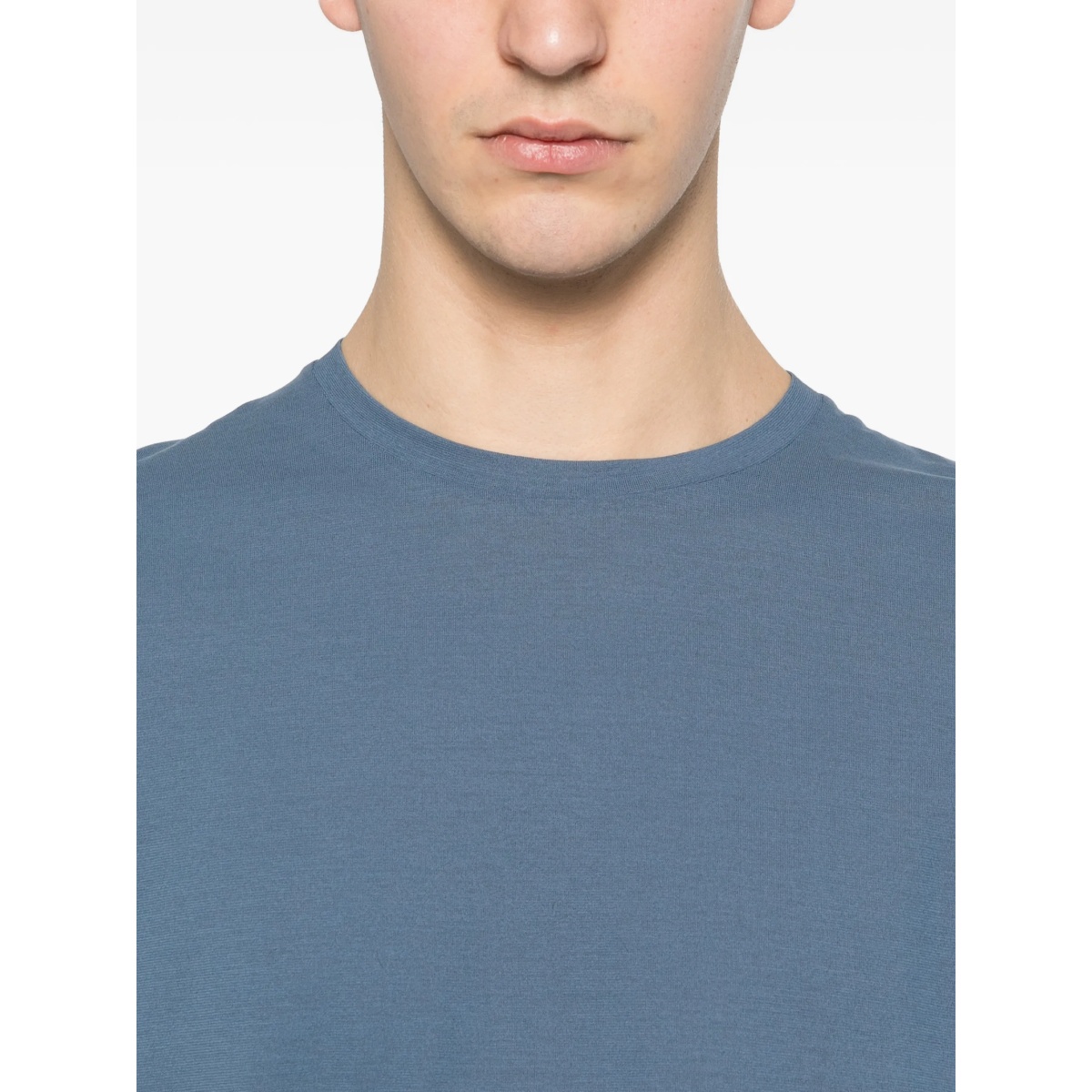crew-neck cotton T-shirt - Img 9