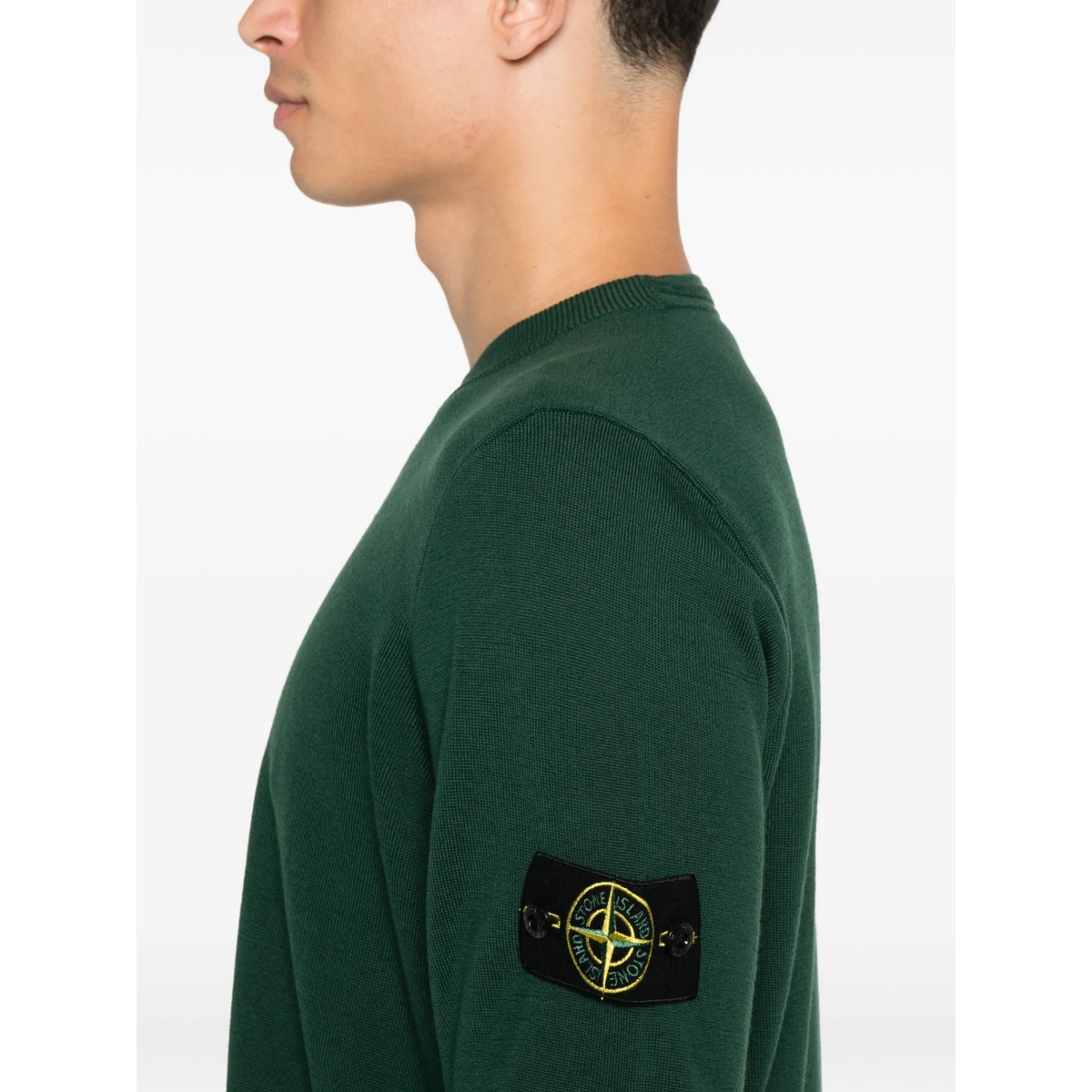 crew-neck patch sweater - Img 5