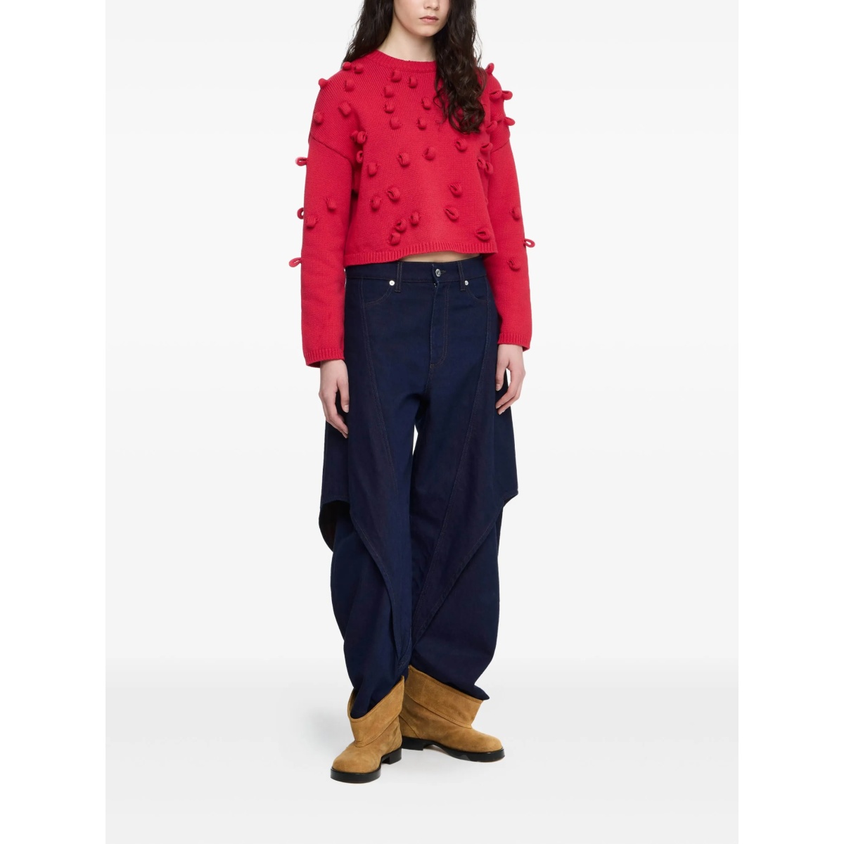 cropped loop jumper - Img 2