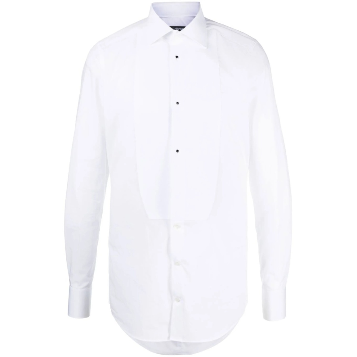 dart-detail cotton shirt