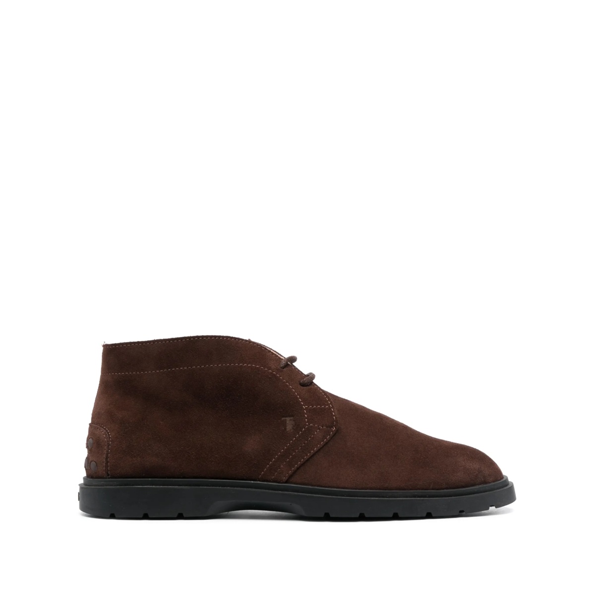 Desert suede lace-up boots
