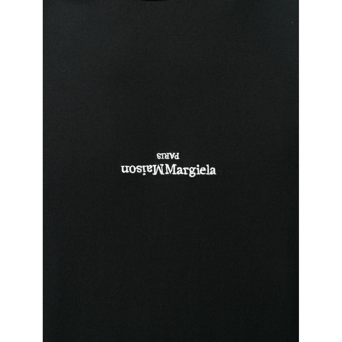distorted-logo cotton T-shirt - Img 5