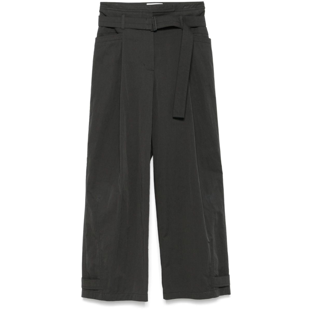 double-belted trousers
