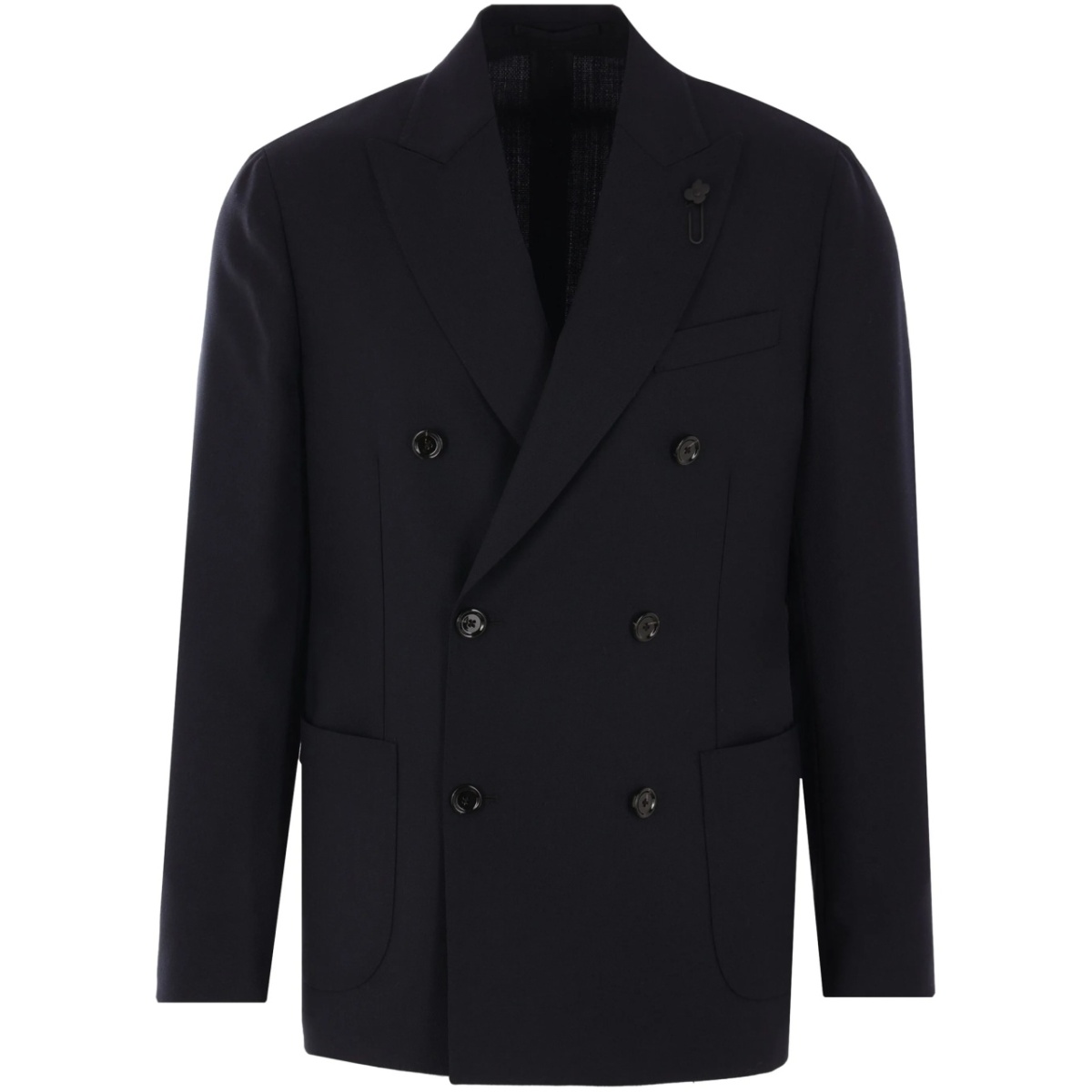 double-breasted blazer