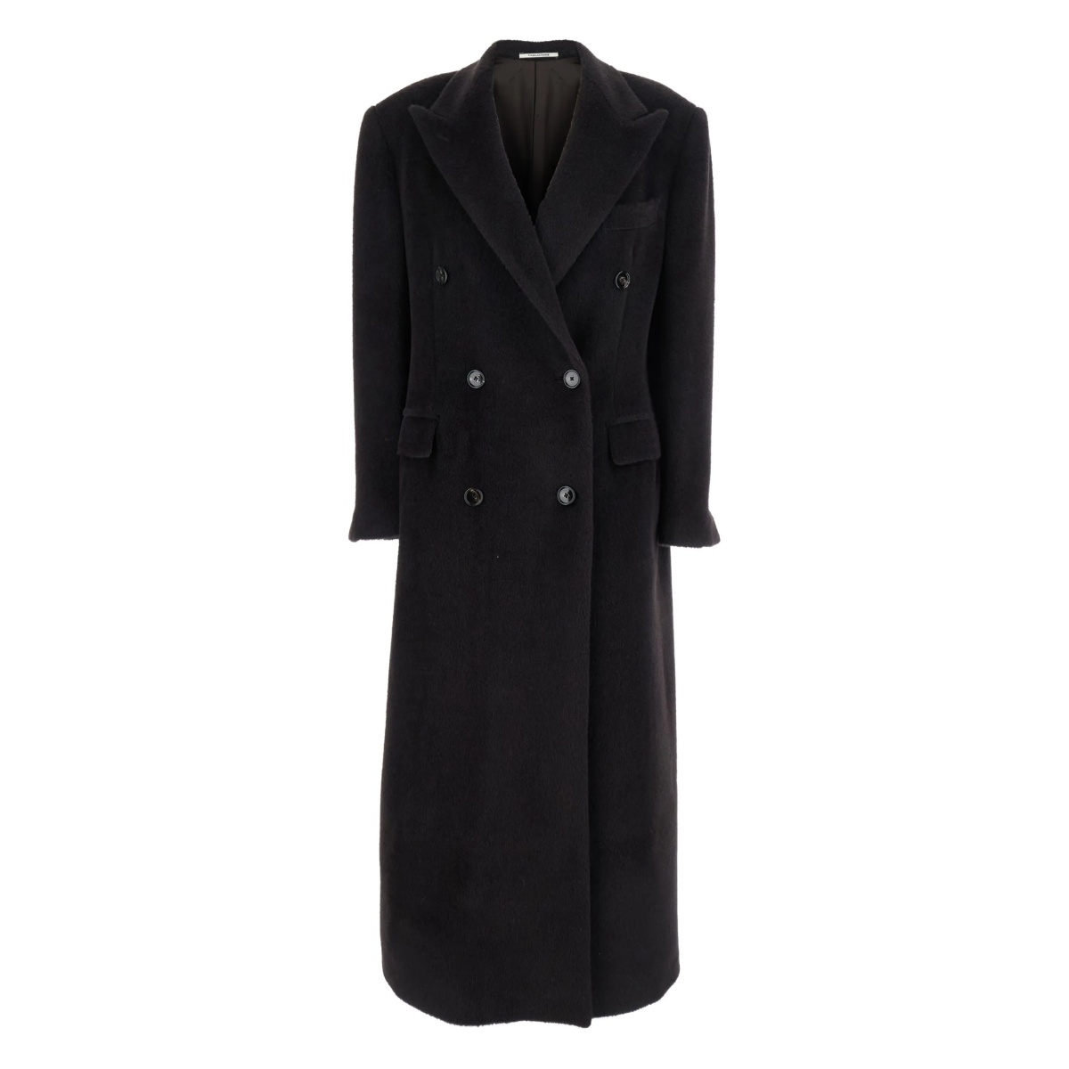 double-breasted coat