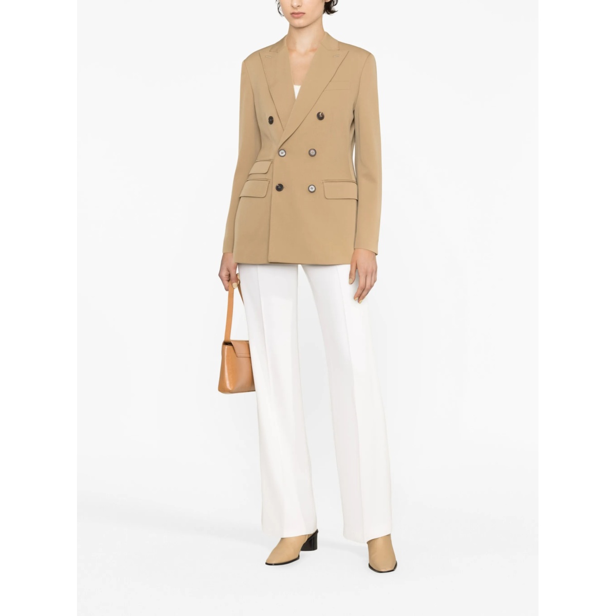 double-breasted wool blazer - Img 2