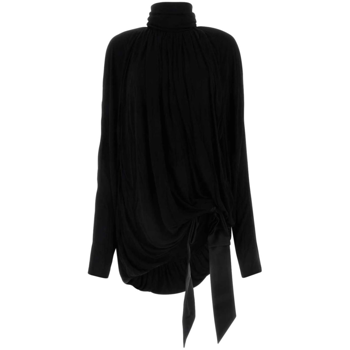 draped blouse