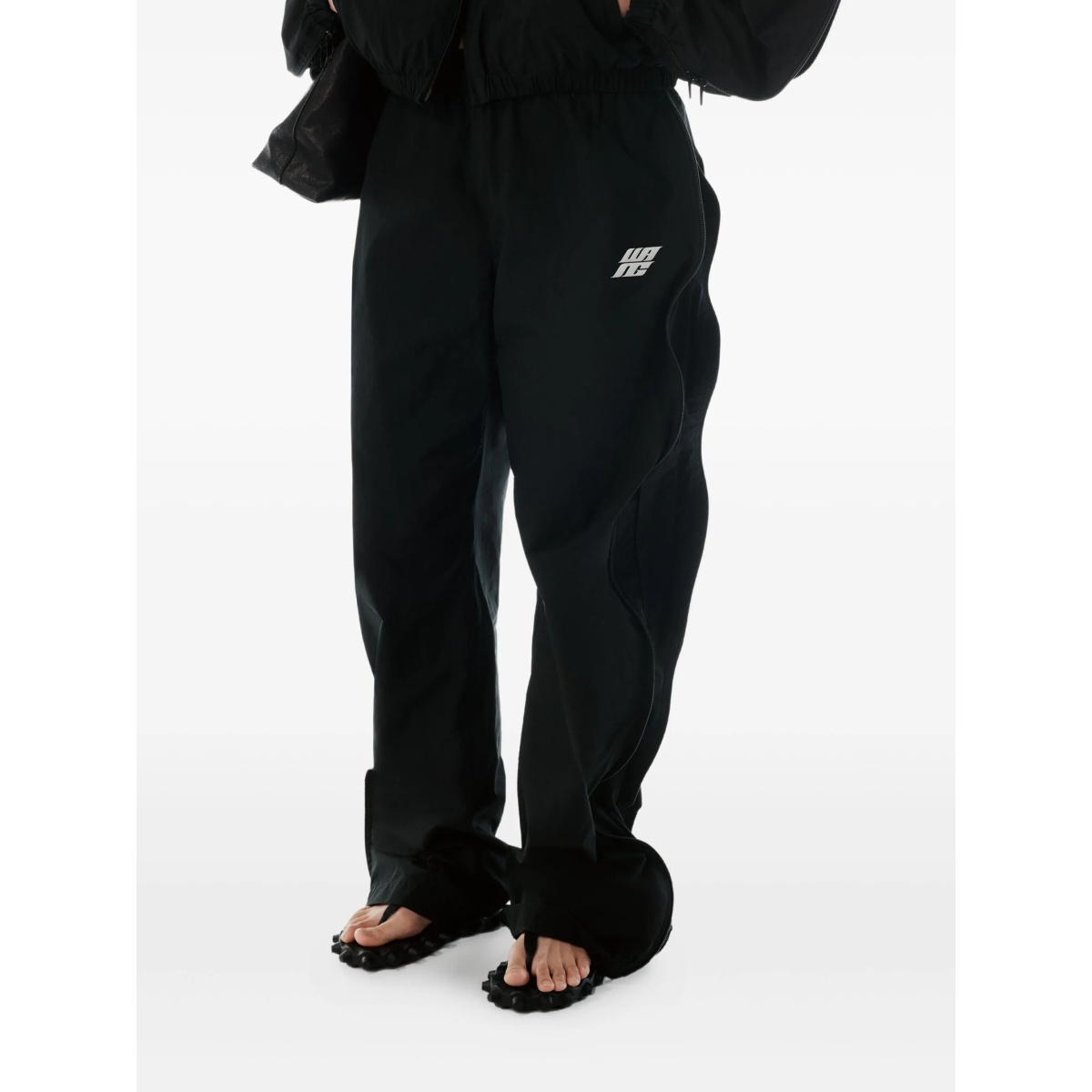 draped track pants - Img 4