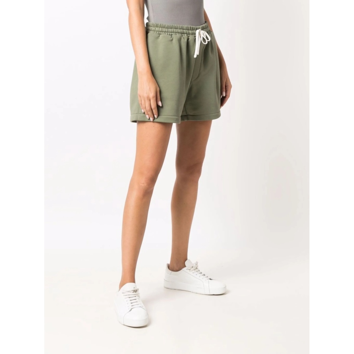 drawstring cotton shorts - Img 3