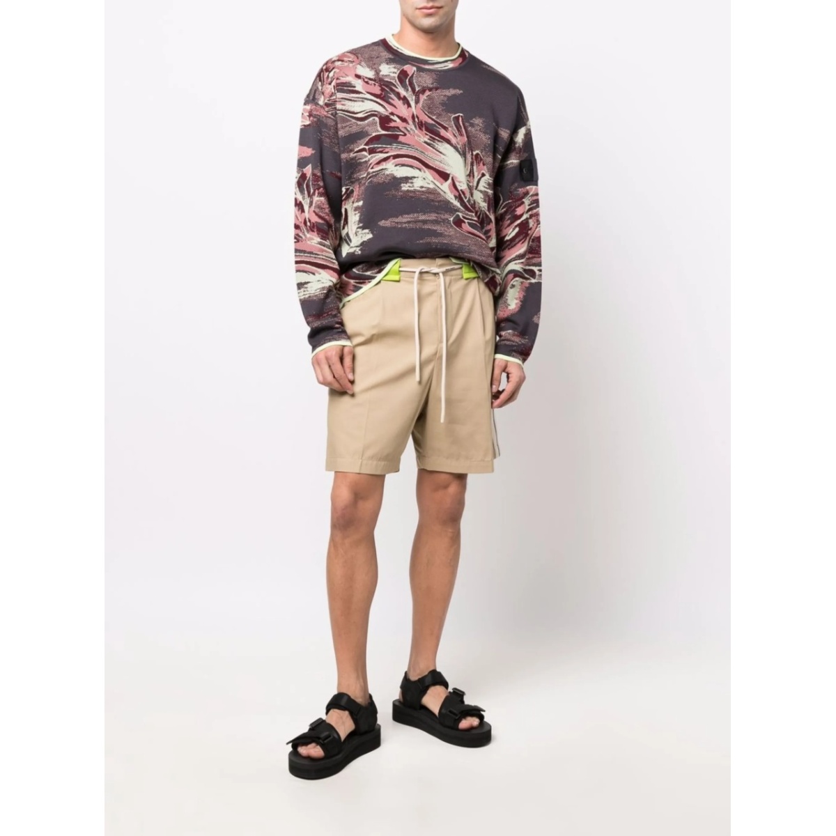 drawstring tailored shorts - Img 2