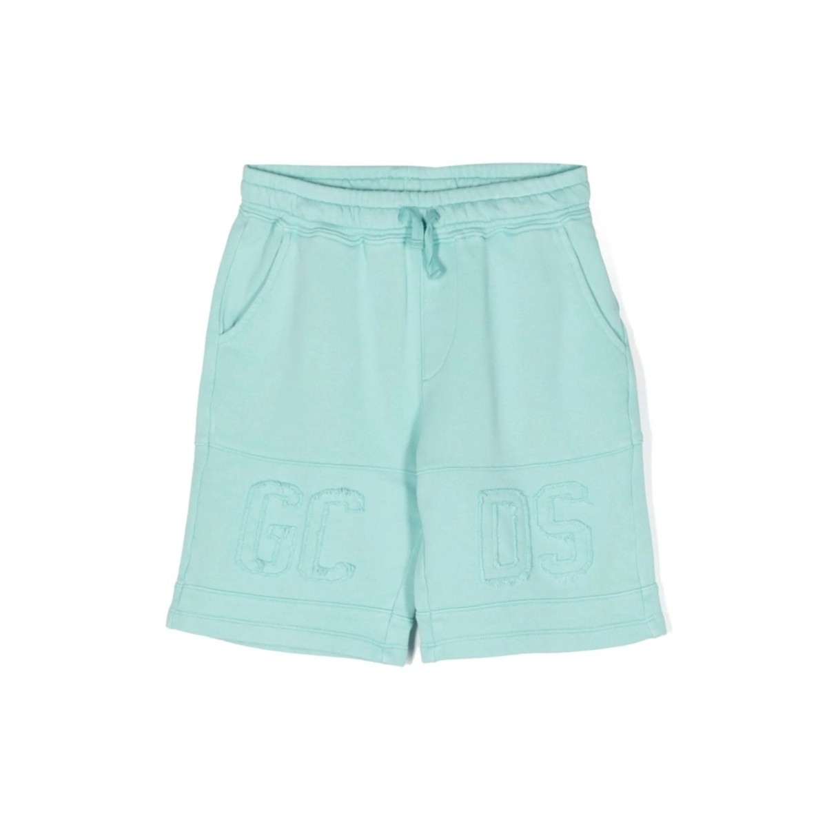 drawstring track shorts