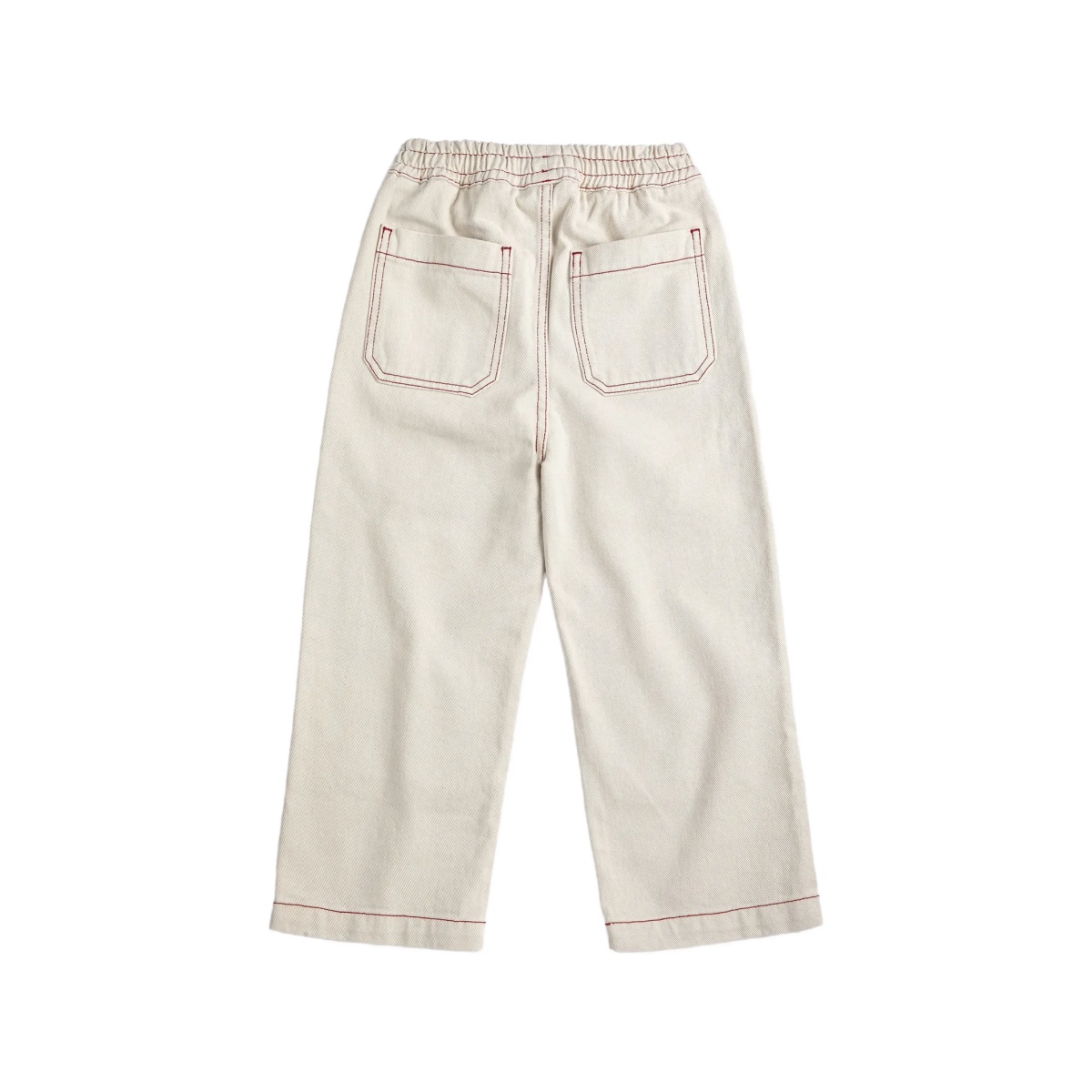 elasticated embroidery trousers - Img 2