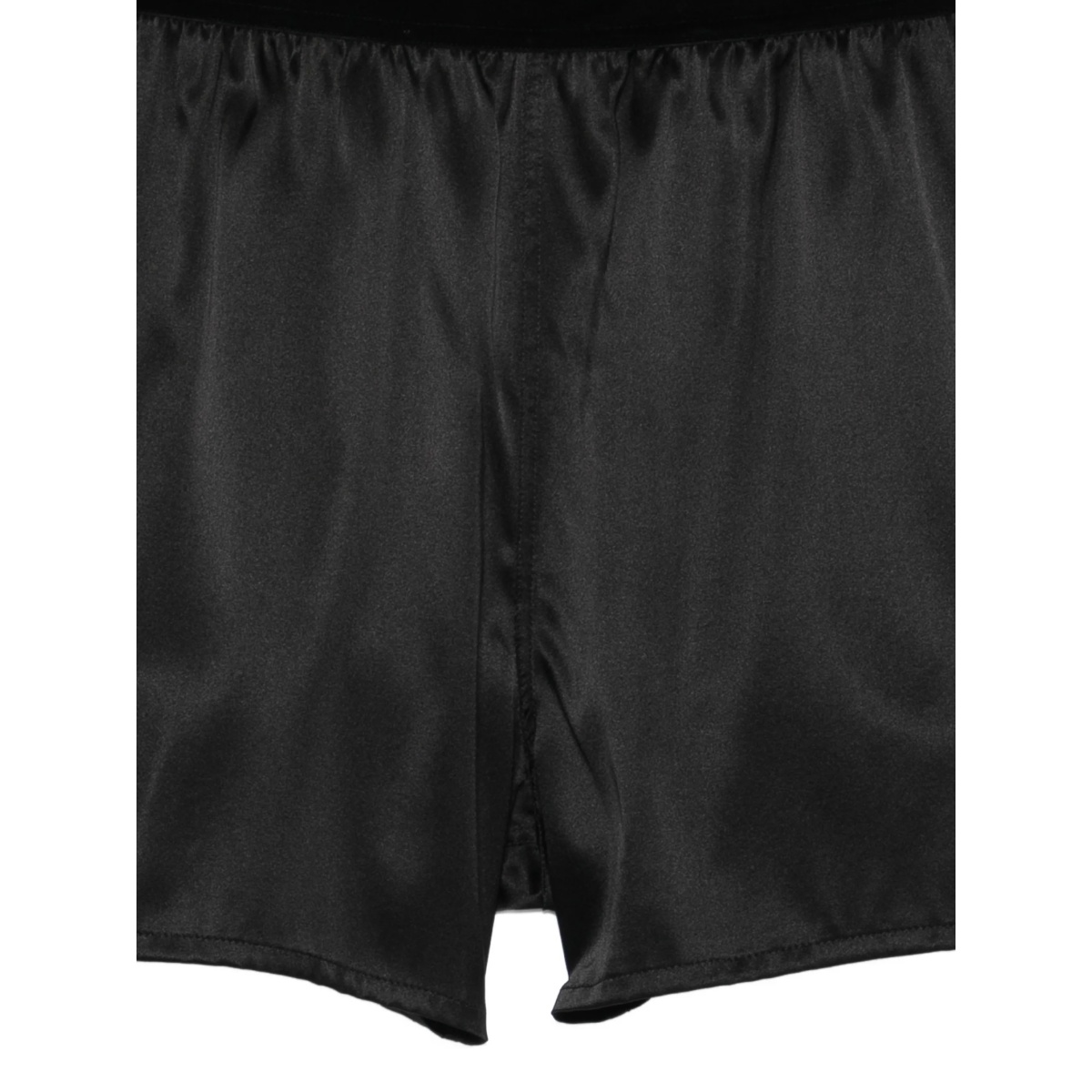 elasticated-waistband pajama shorts - Img 3