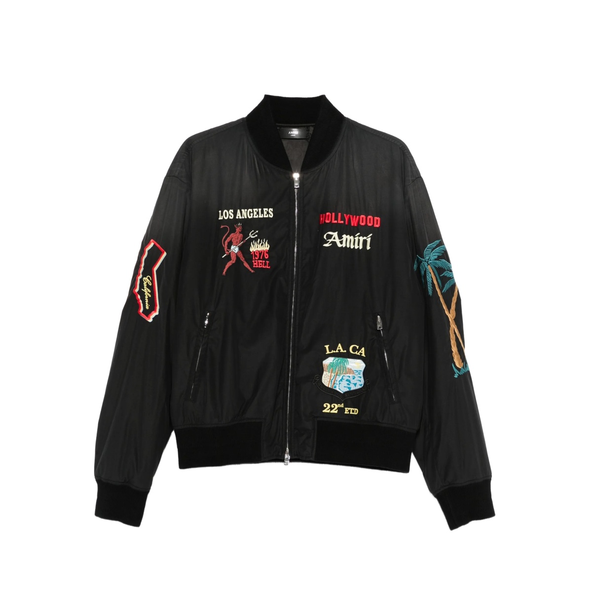 embellished bomber jacket