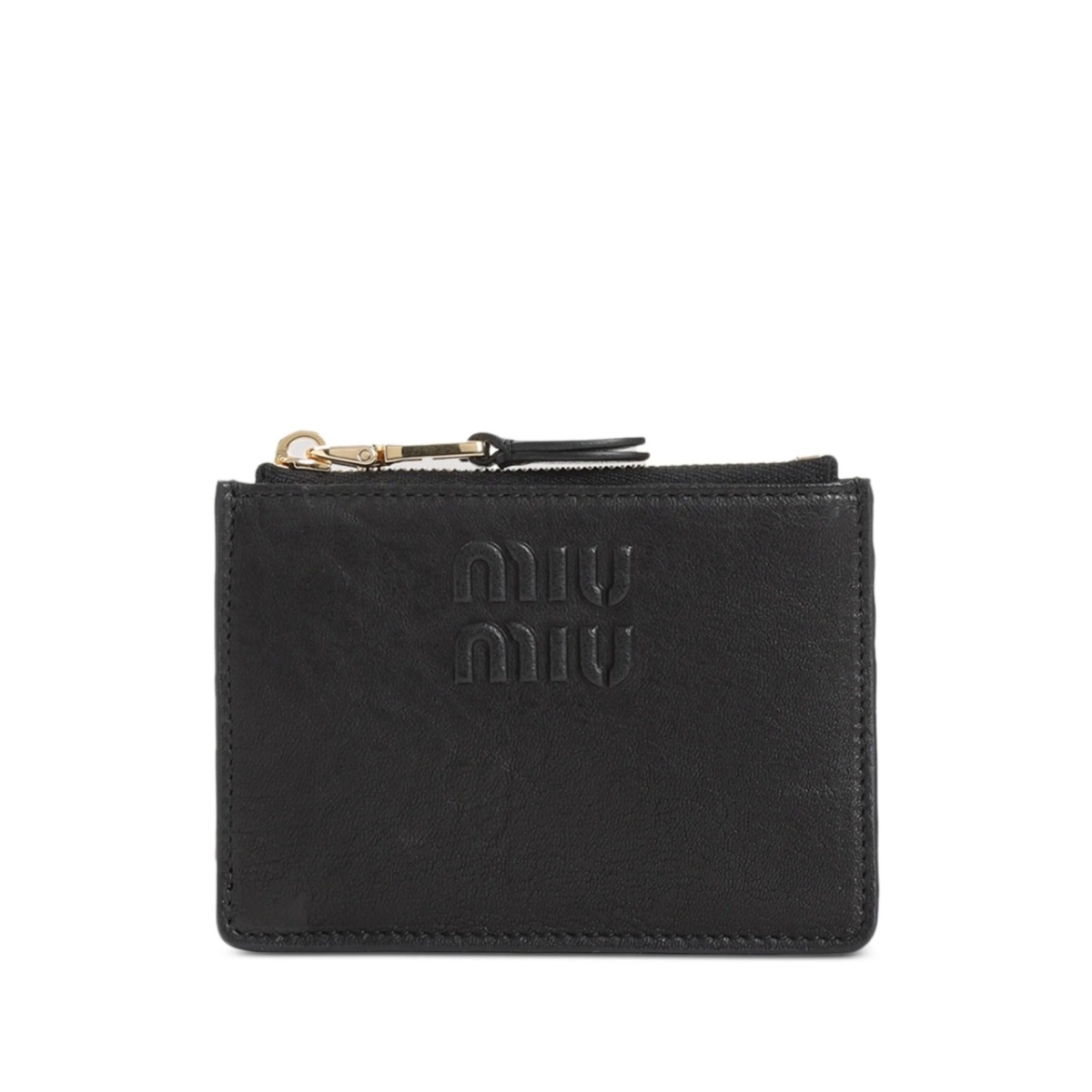 embossed-logo card holder