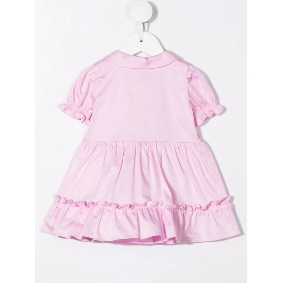 embroidered-logo heart patch dress - Img 2