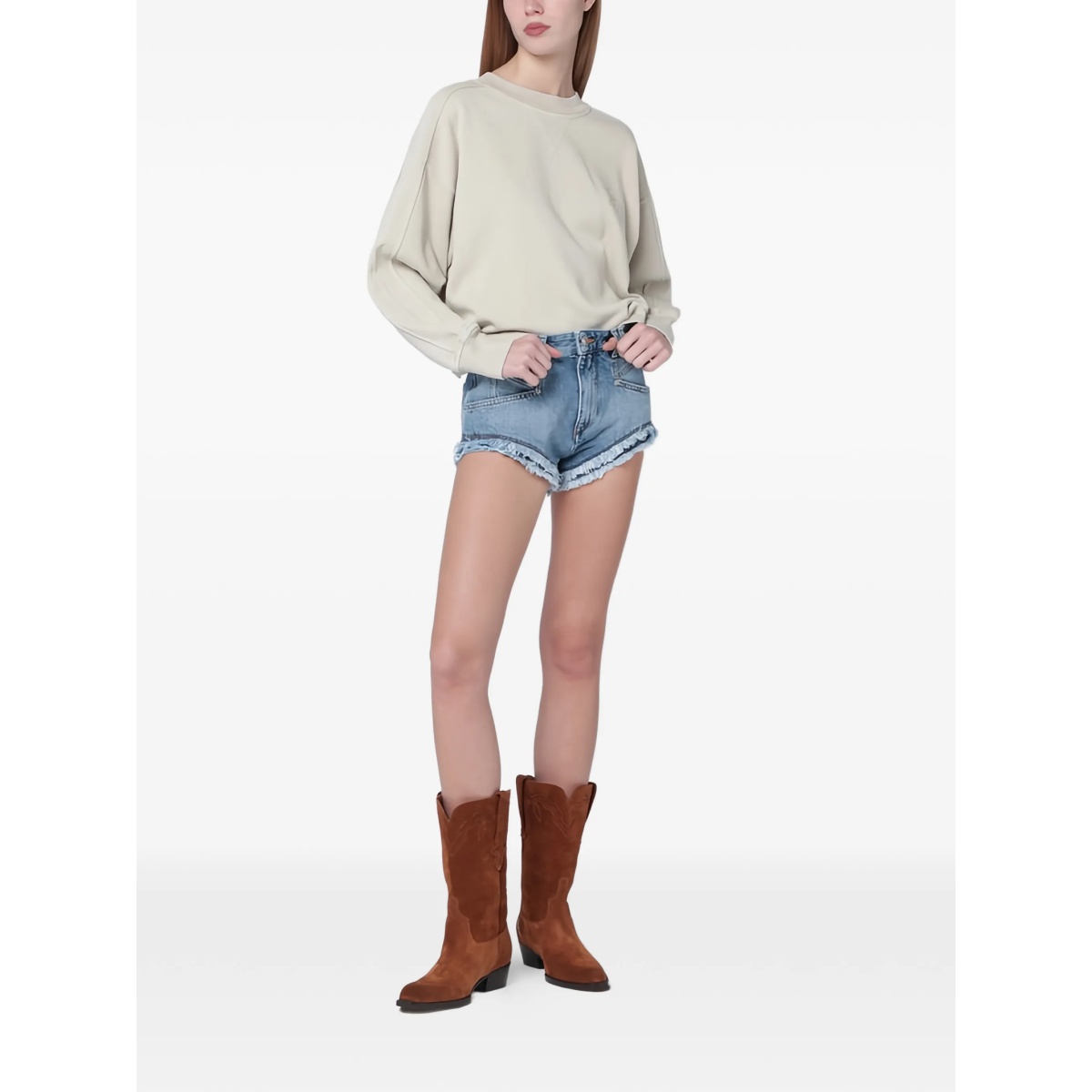 embroidered sweatshirt - Img 2