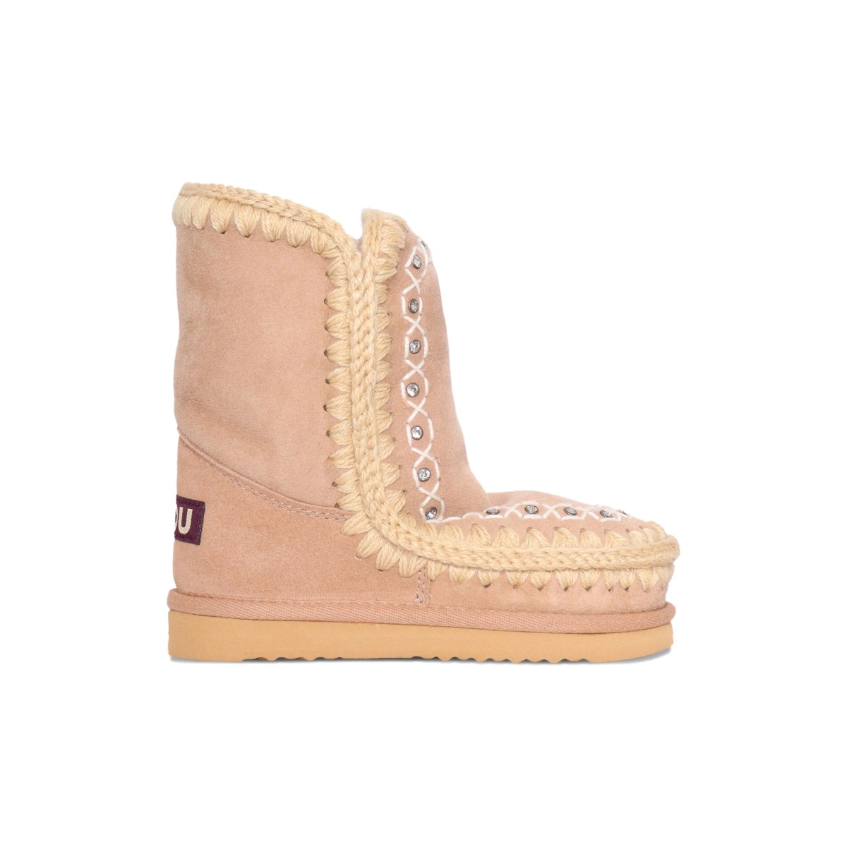 Eskimo rhinestones-details boots - Img 2