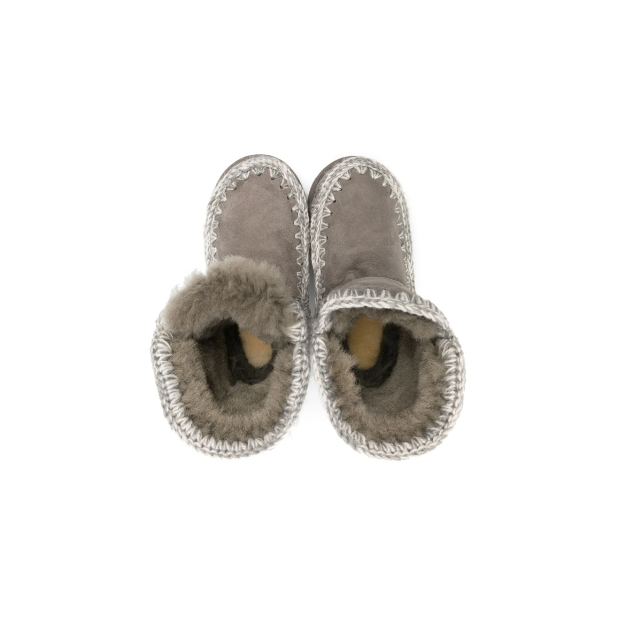 Eskimo whipstitched leather boots - Img 3