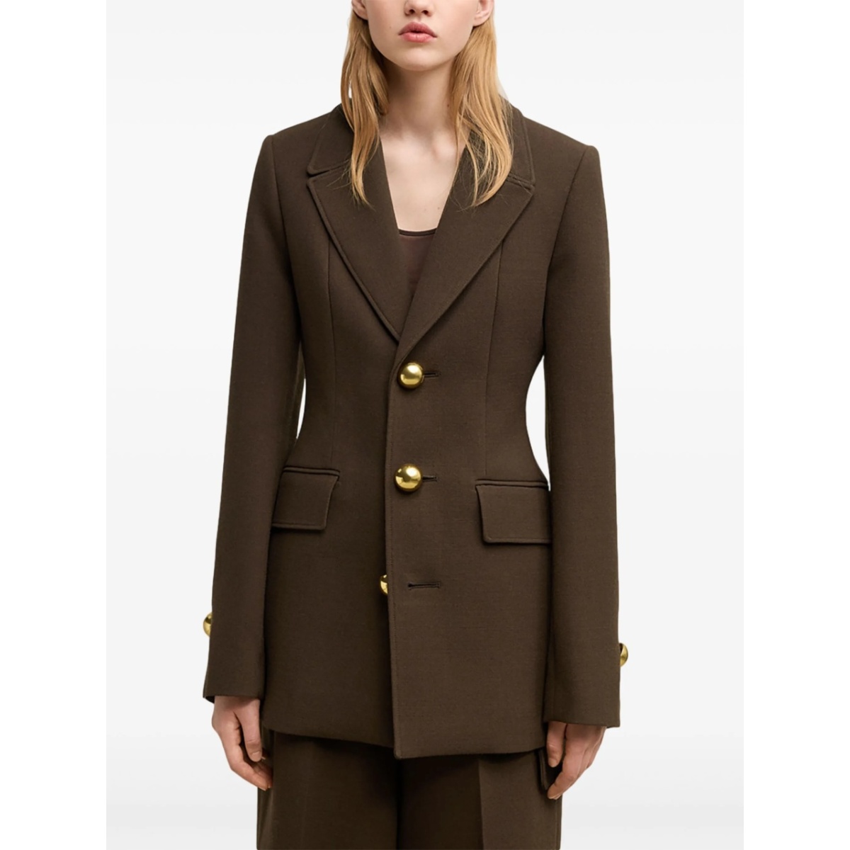 fitted buttoned jacket - Img 5