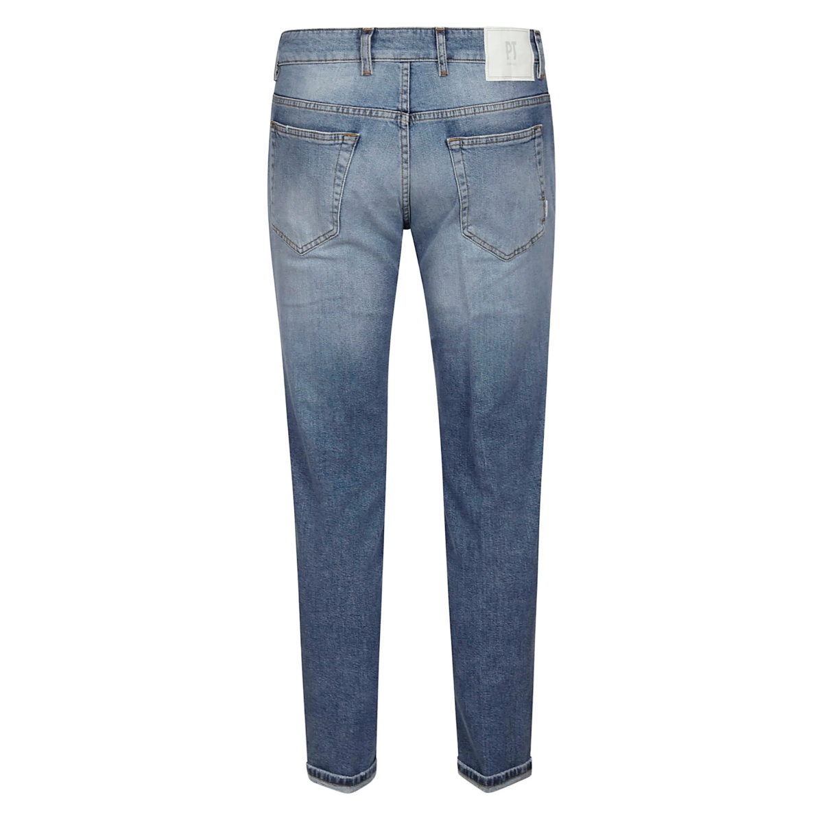 five-pocket cotton jeans - Img 2