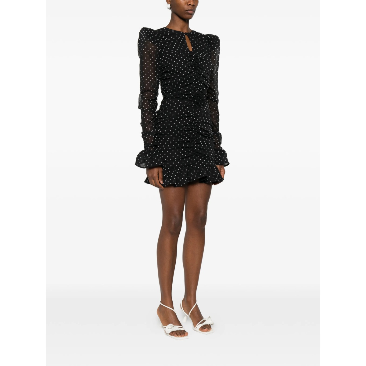 floral-dot mini dress - Img 3