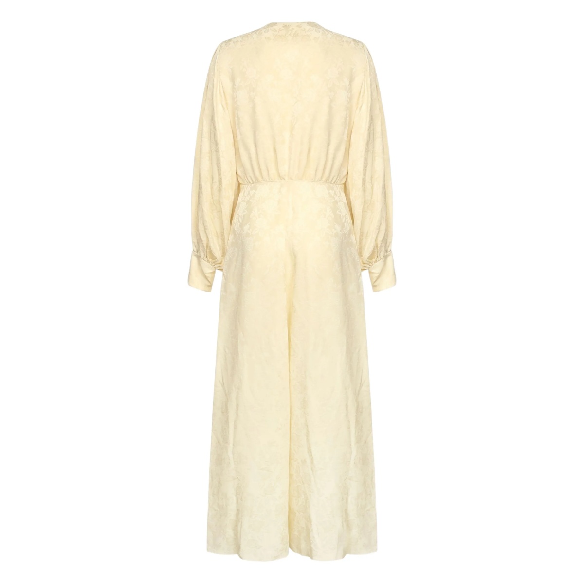 floral-pattern V-neck maxi dress - Img 2