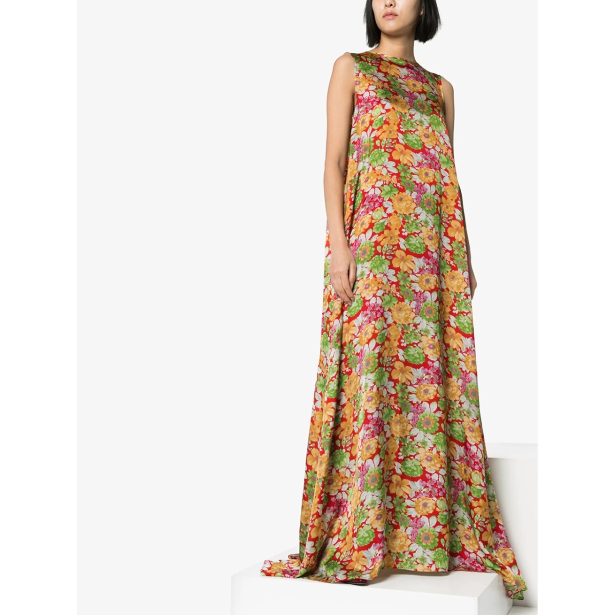 floral print maxi dress - Img 3