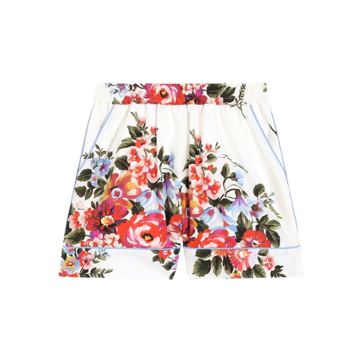 floral-print shorts - Img 2