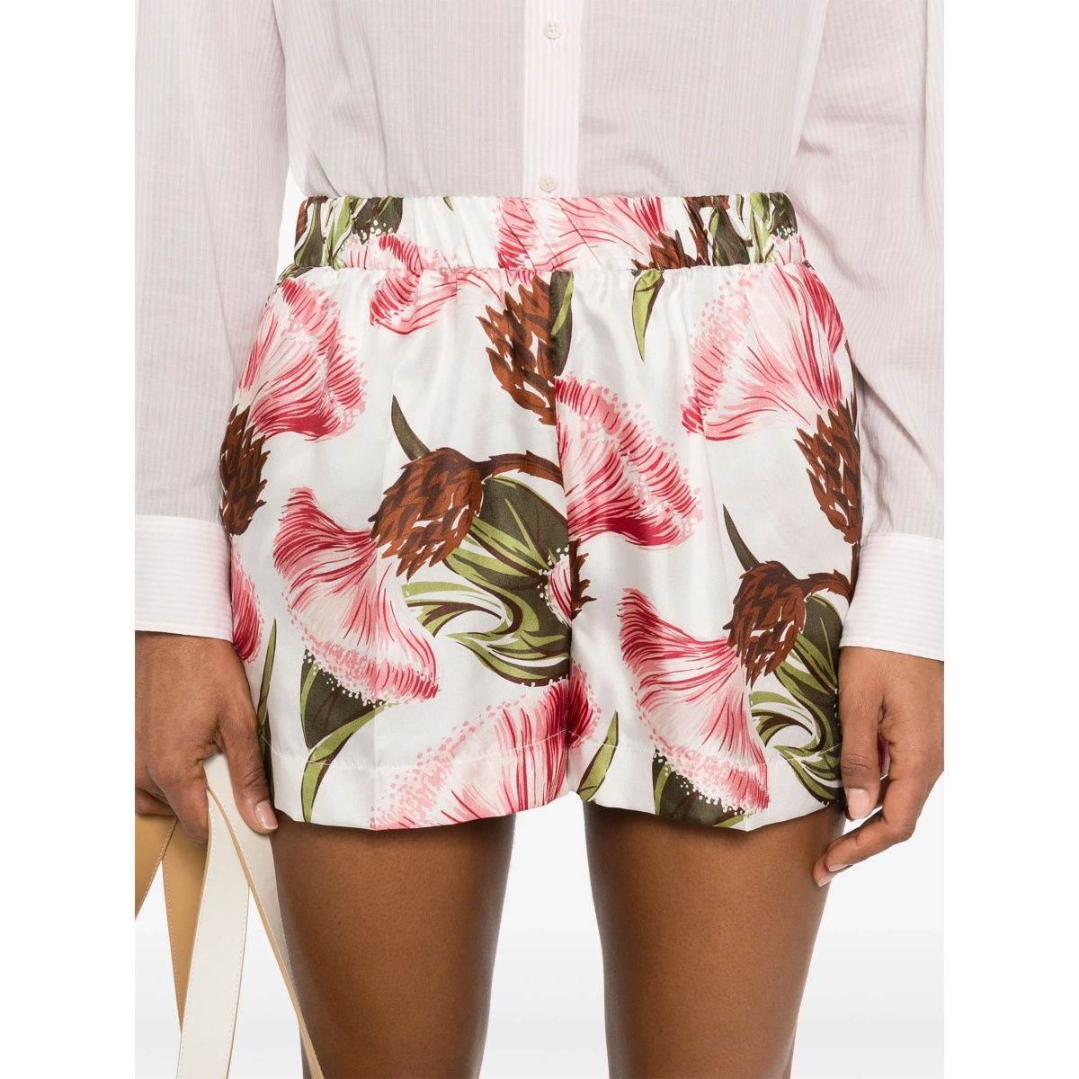 floral-print shorts - Img 5