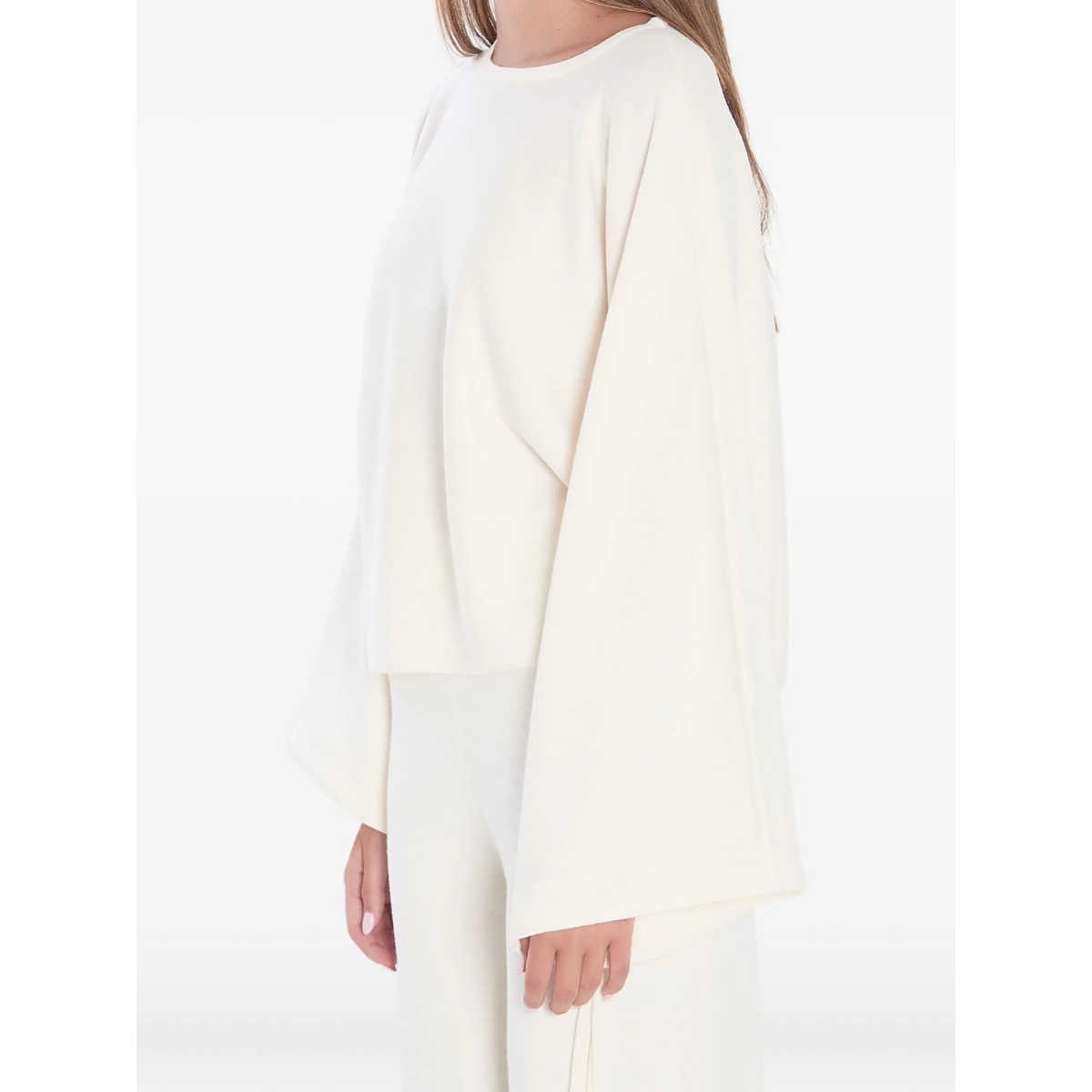 Frais batwing gathered-cuff sweater - Img 2