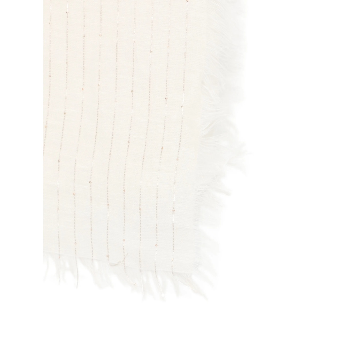 frayed striped scarf - Img 3