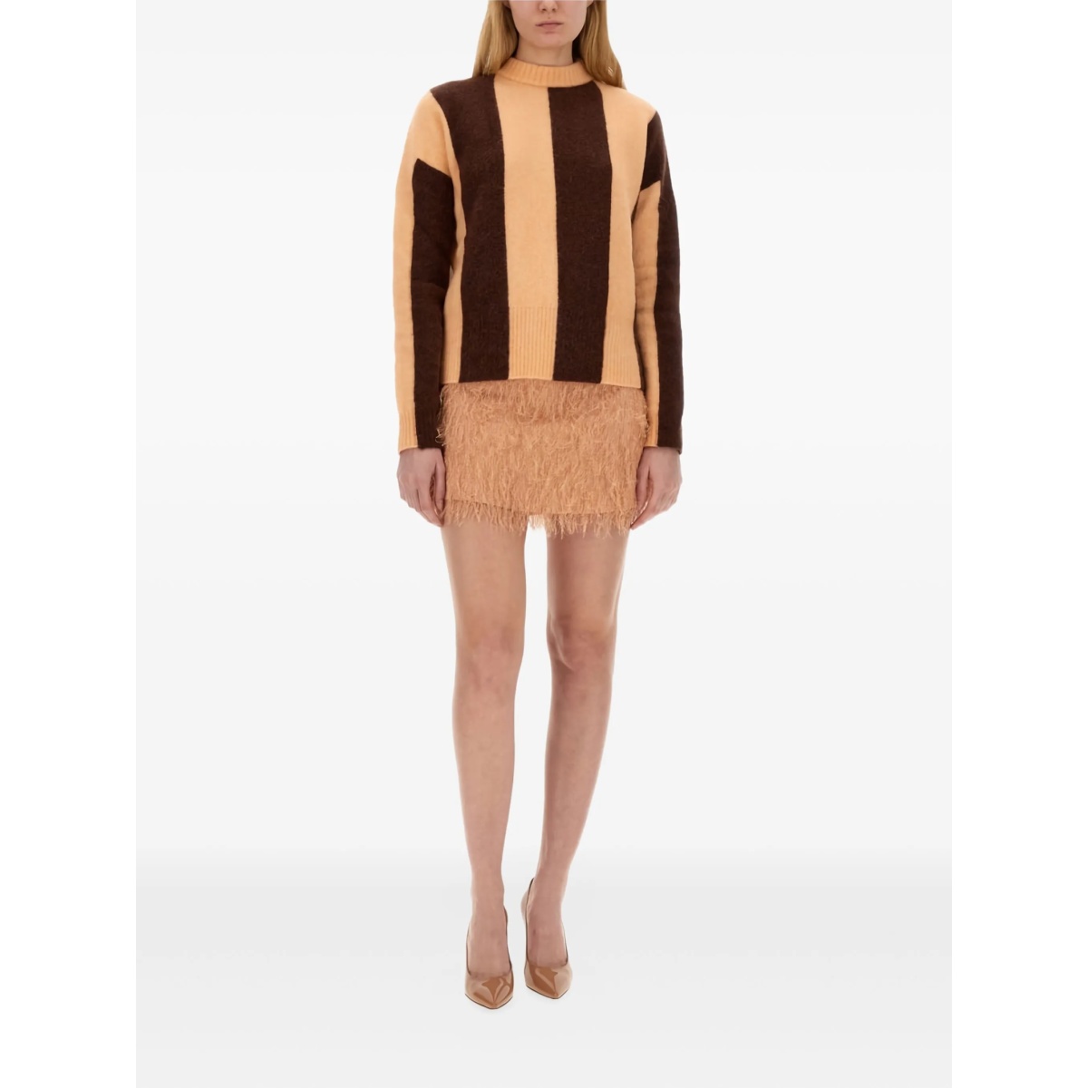 fringed mini skirt - Img 2