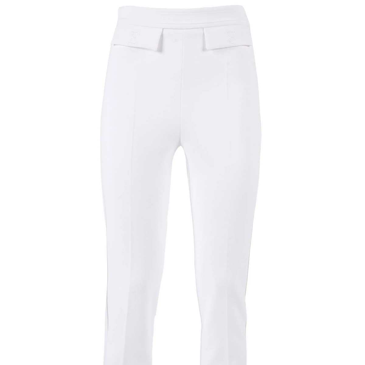 front tab-detail trousers - Img 3
