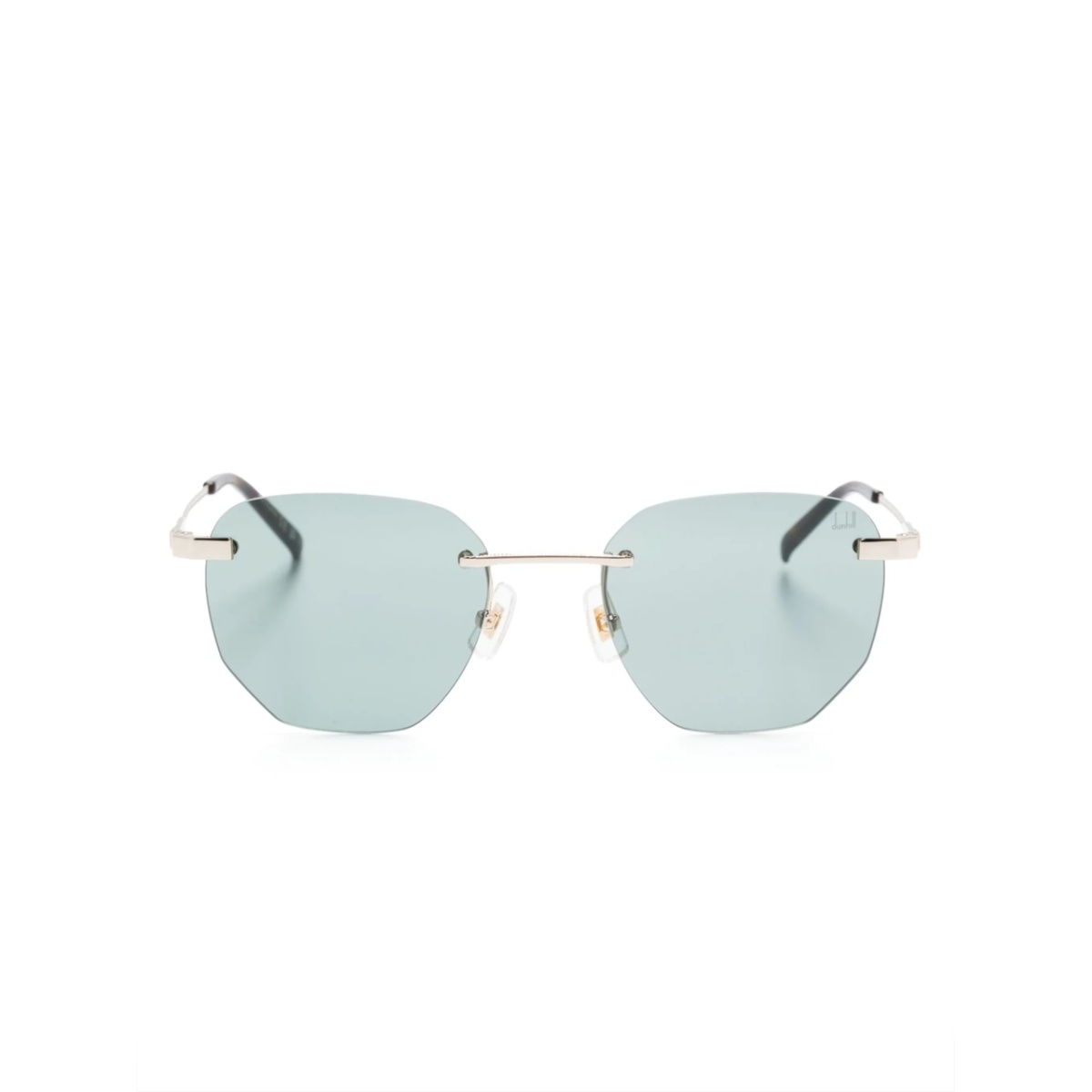 geometric-frame sunglasses