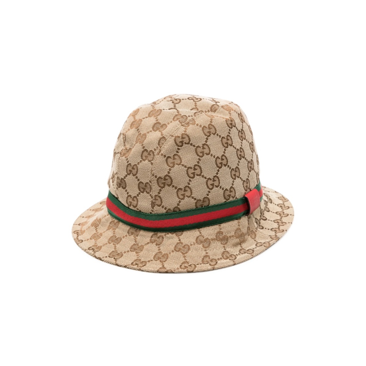 GG-canvas fedora hat