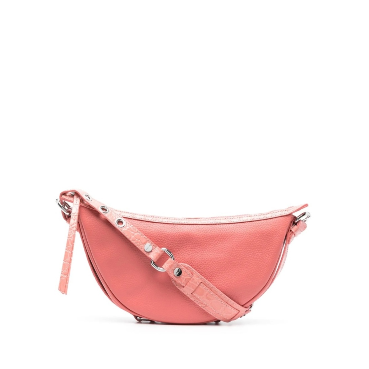 Gib crocodile-embossed shoulder bag