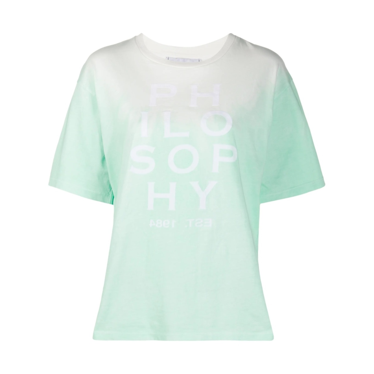 gradient-dyed T-shirt