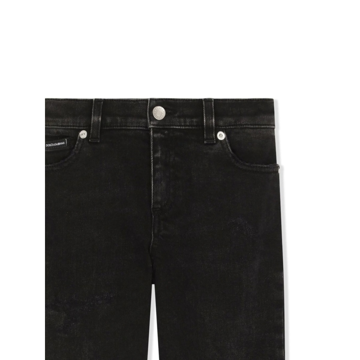 graffiti-print straight-leg jeans - Img 3