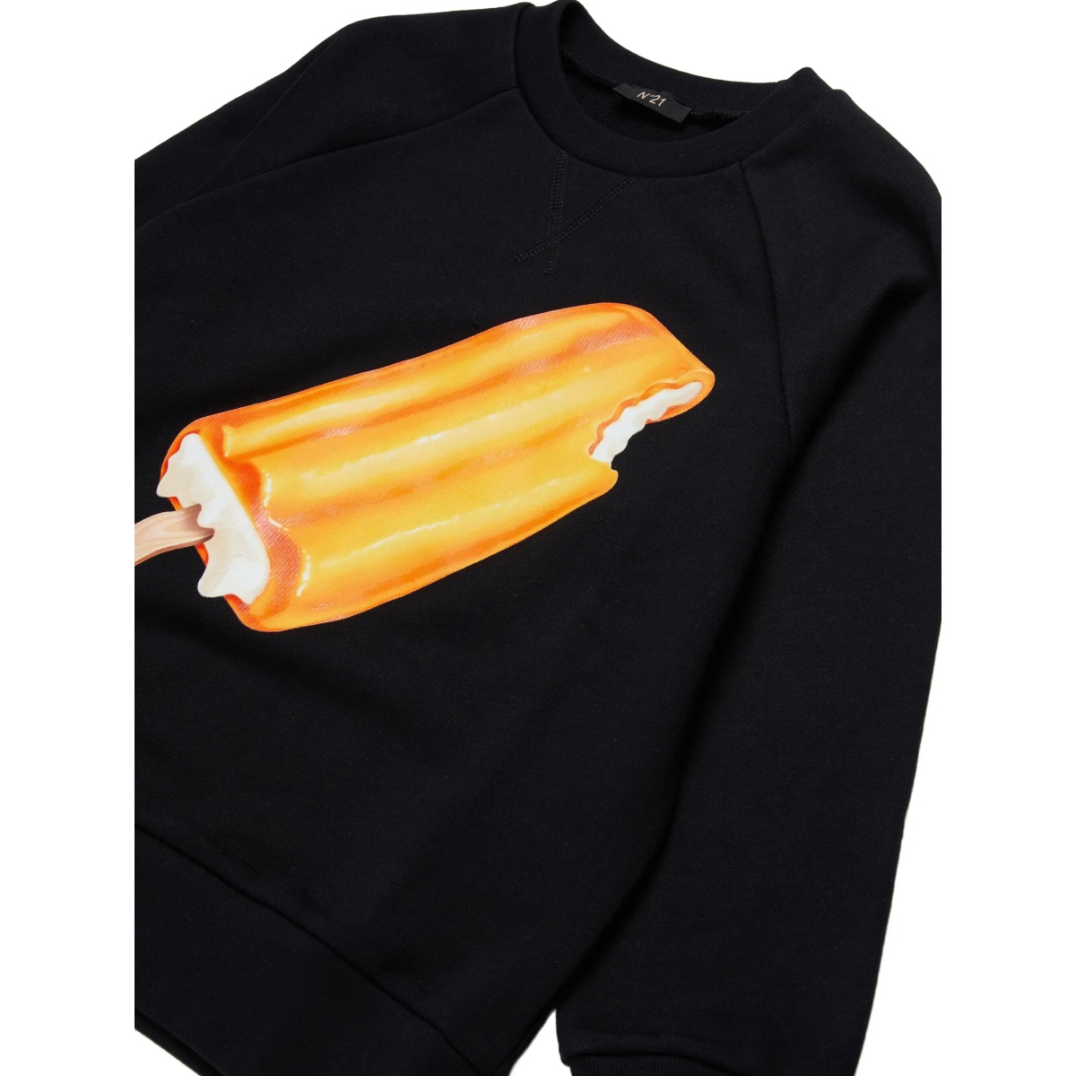 graphic-print crew-neck sweatshirt - Img 3