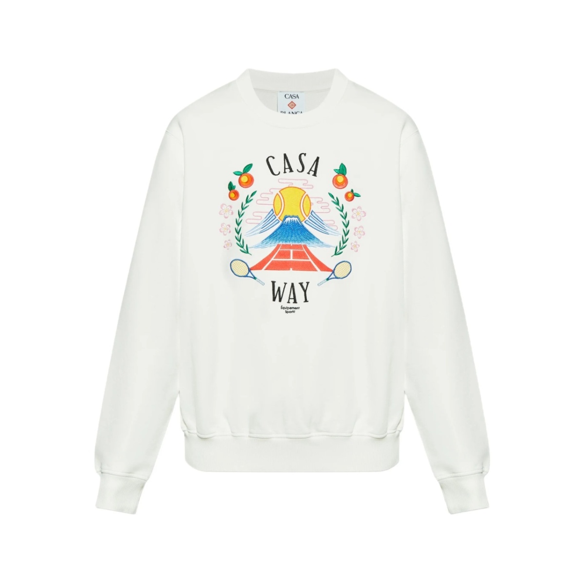 graphic-print sweatshirt