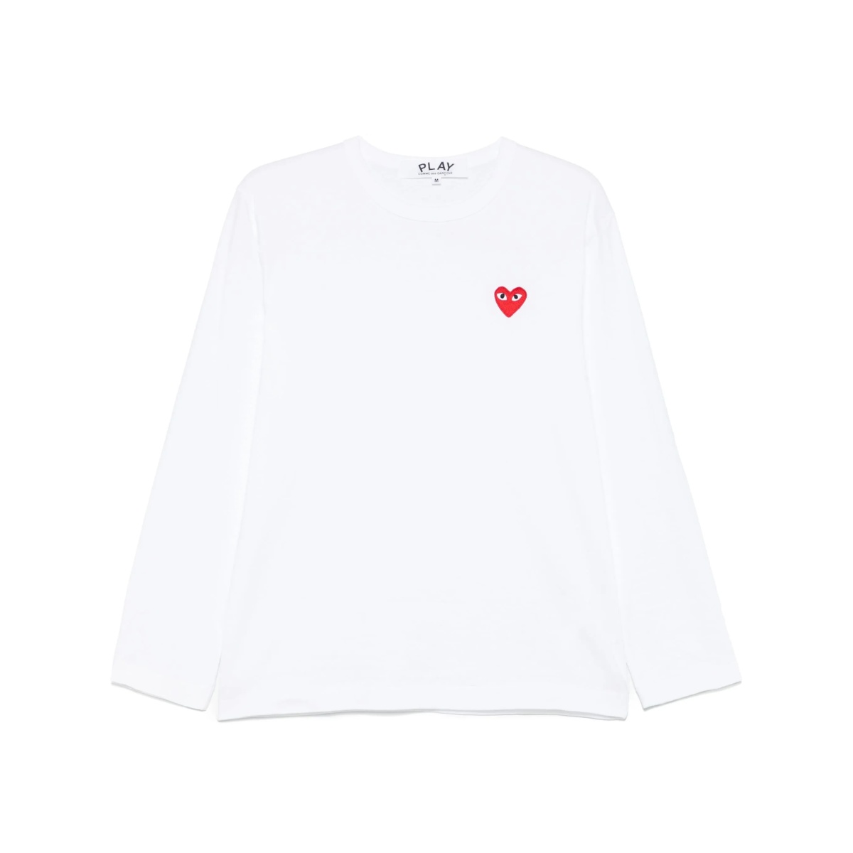 heart-patch T-shirt