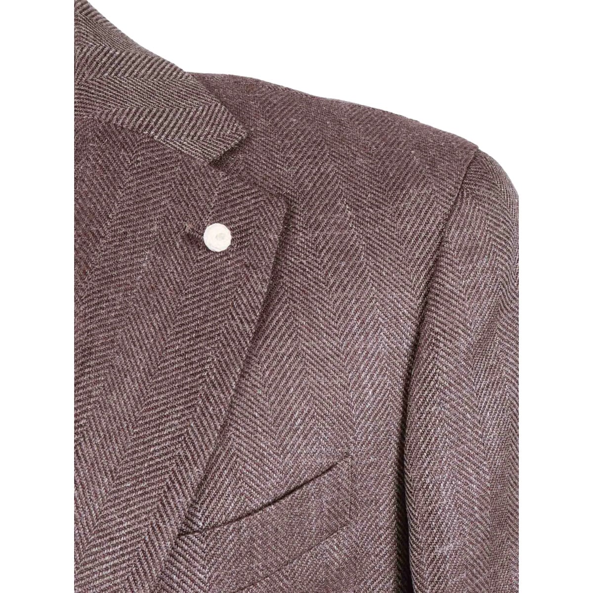herringbone drop blazer - Img 3