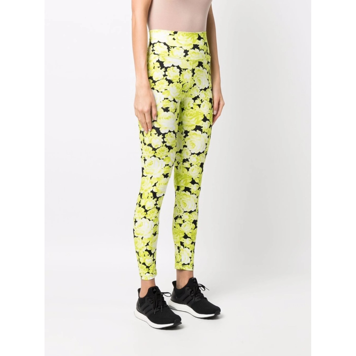 high-waist floral leggings - Img 3