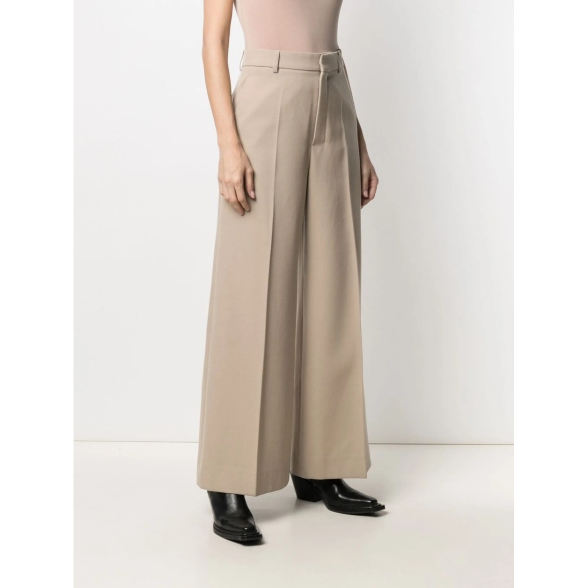 high-waisted palazzo pants - Img 3