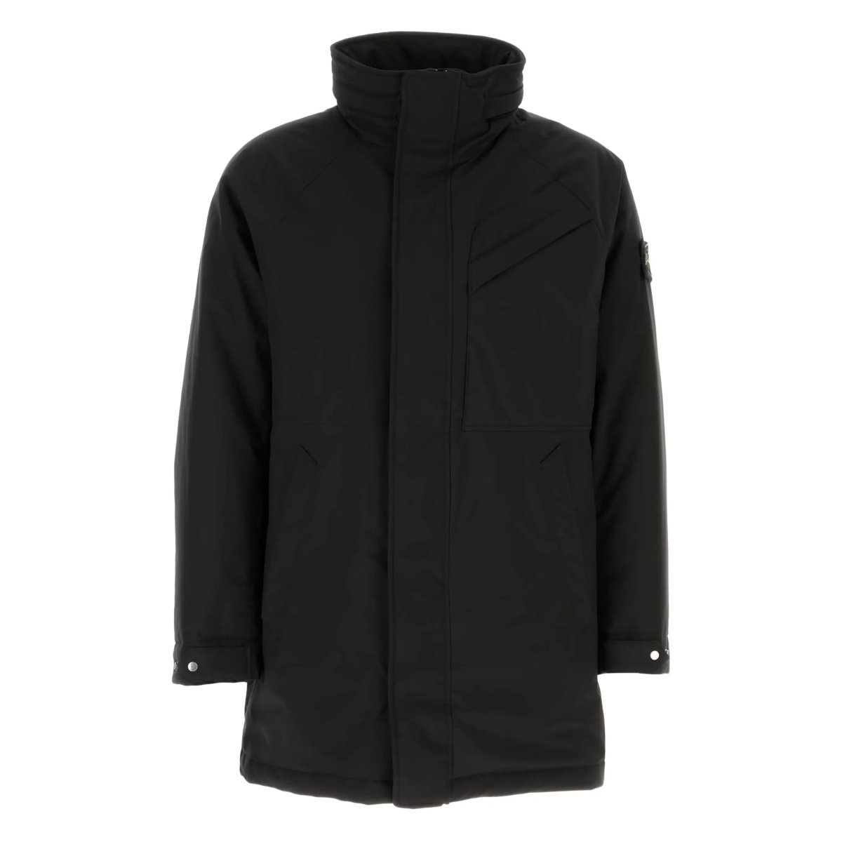 hodded padded coat