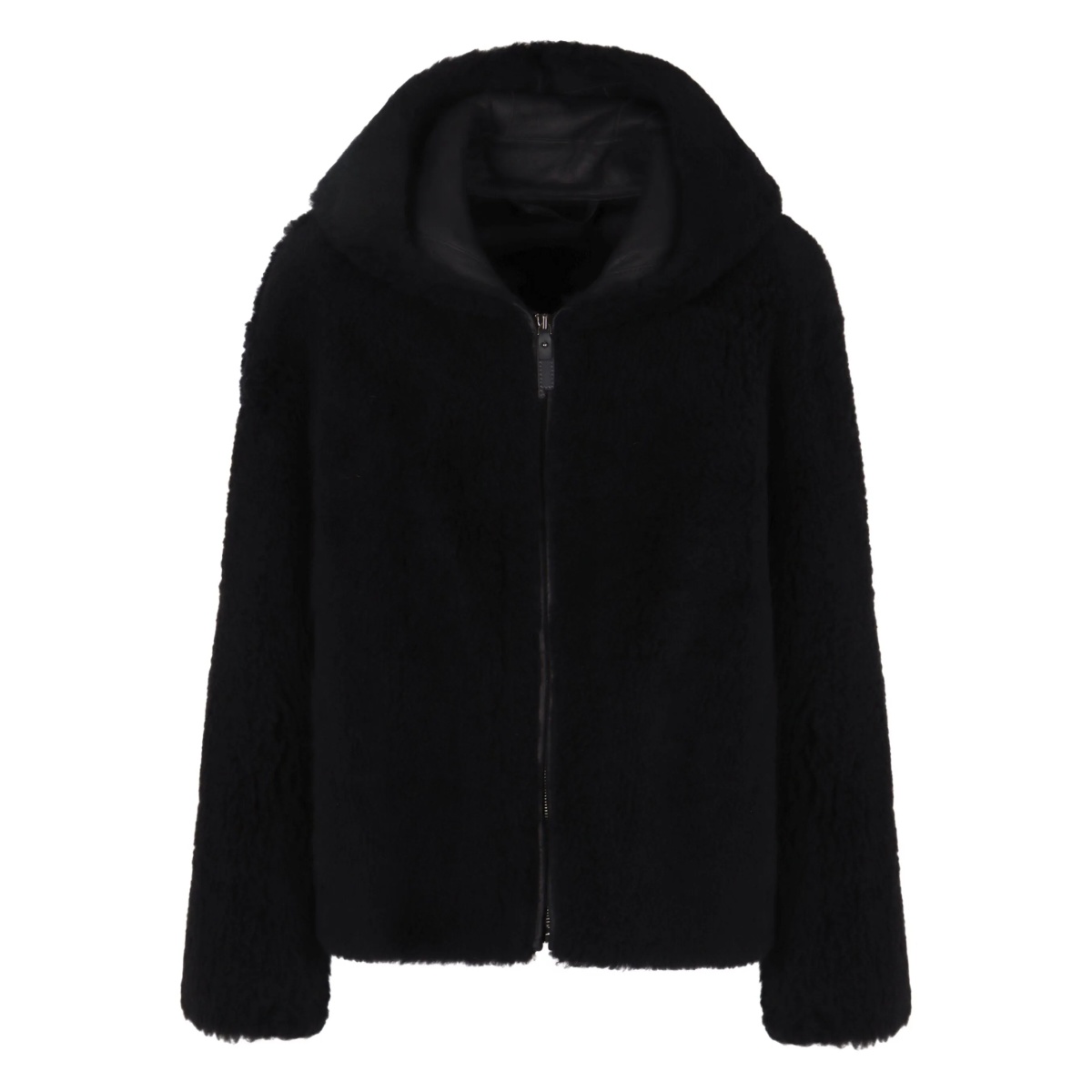 hooded fleece jacket