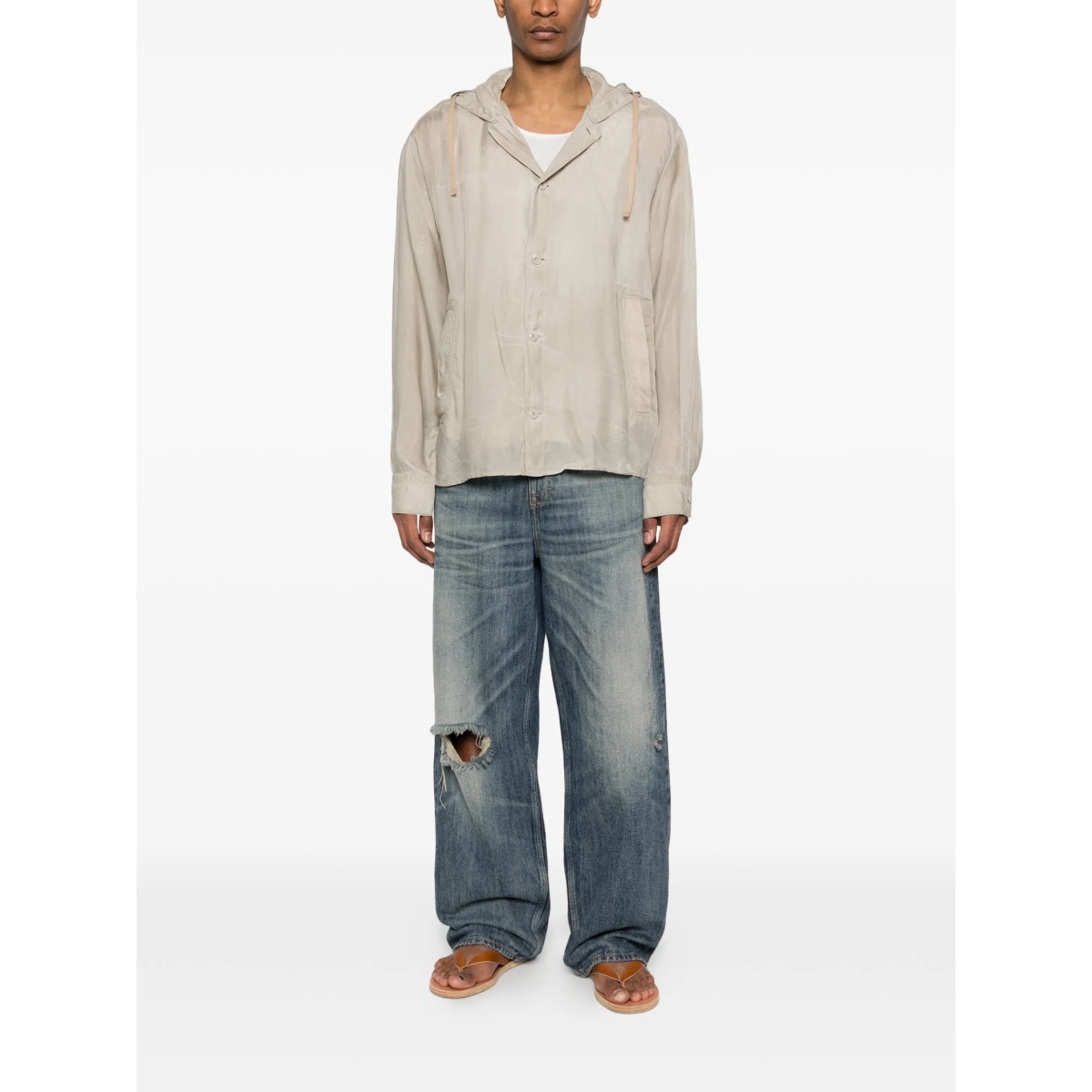 hooded-neck shirt - Img 2