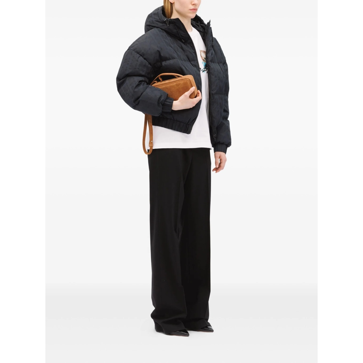 hooded puffer jacket - Img 2